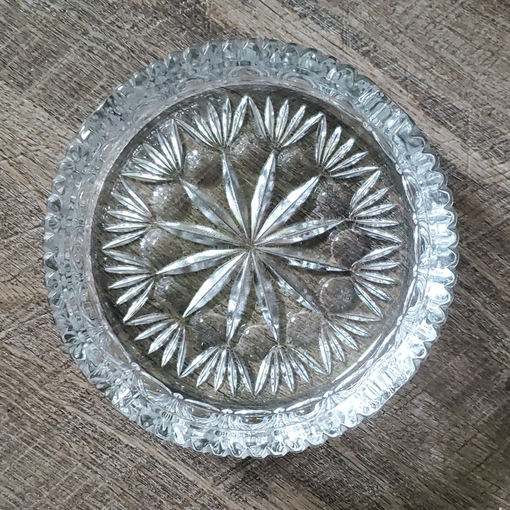 Vintage Glass Ashtray